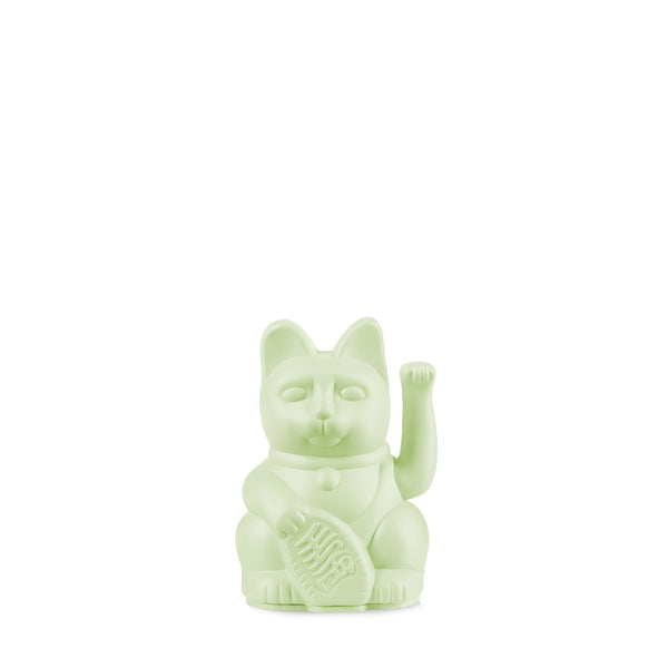 Donkey Products Mini Light Green Lucky Cat Ornament