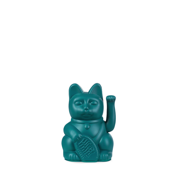 Donkey Products Mini Green Lucky Cat Ornament