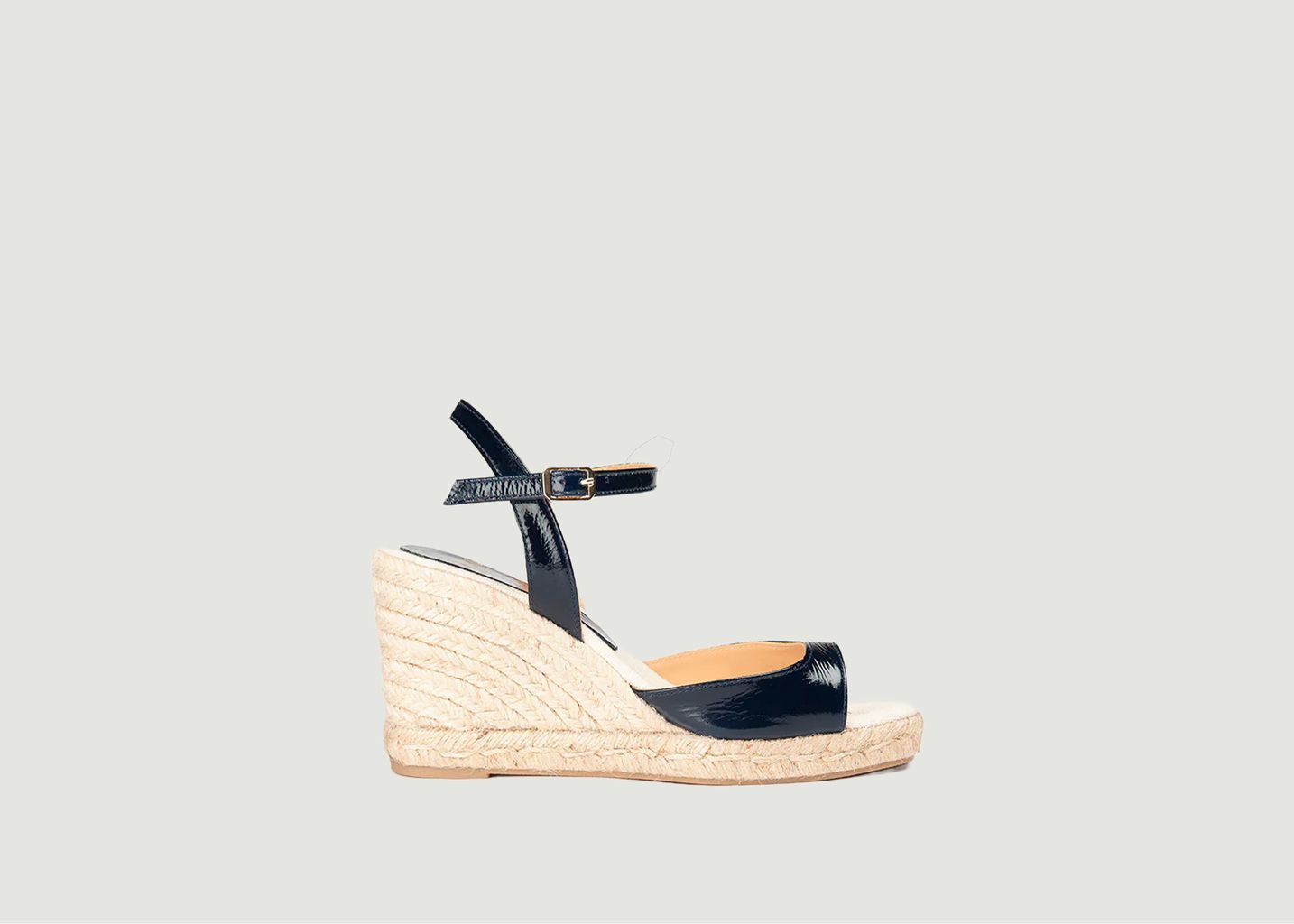 Anaki Beverly Espadrilles In Patent Leather