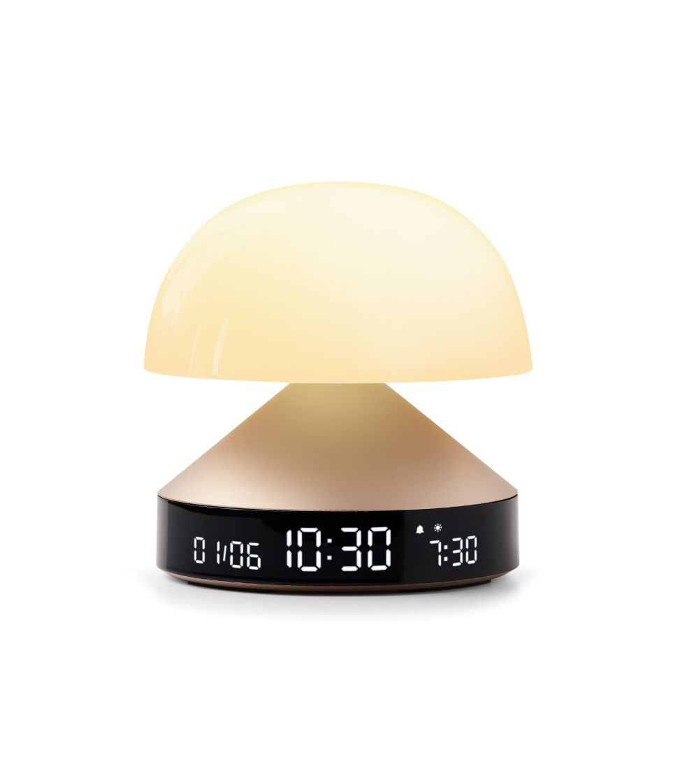 Lexon Gold Mina Sunrise Alarm Clock