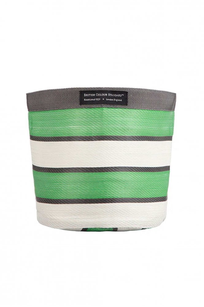 The Home Collection Eco Woven Plant Pot Cover Medium In Green Grass, I