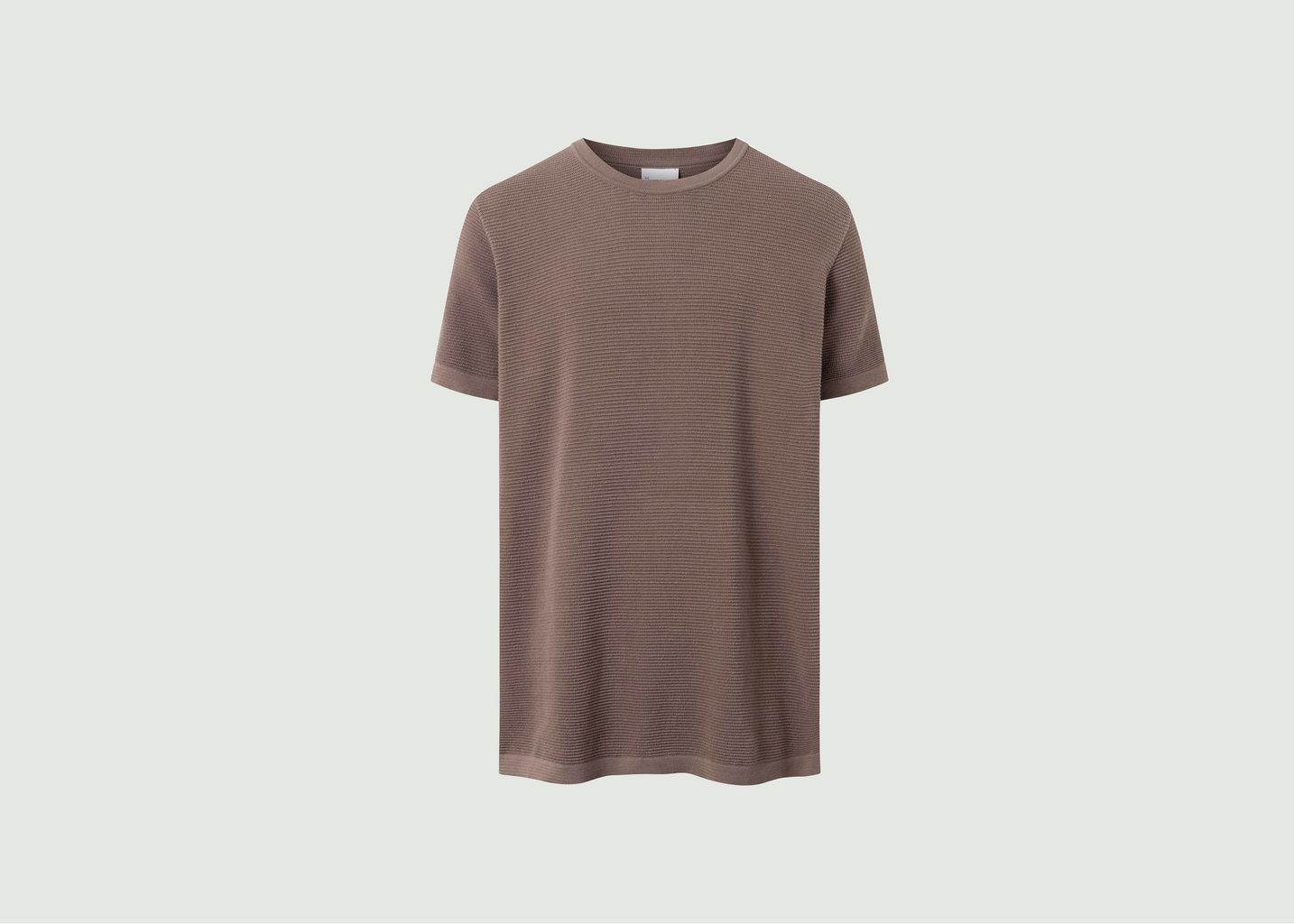 Knowledge Cotton Apparel  Loose Ribbed T-shirt