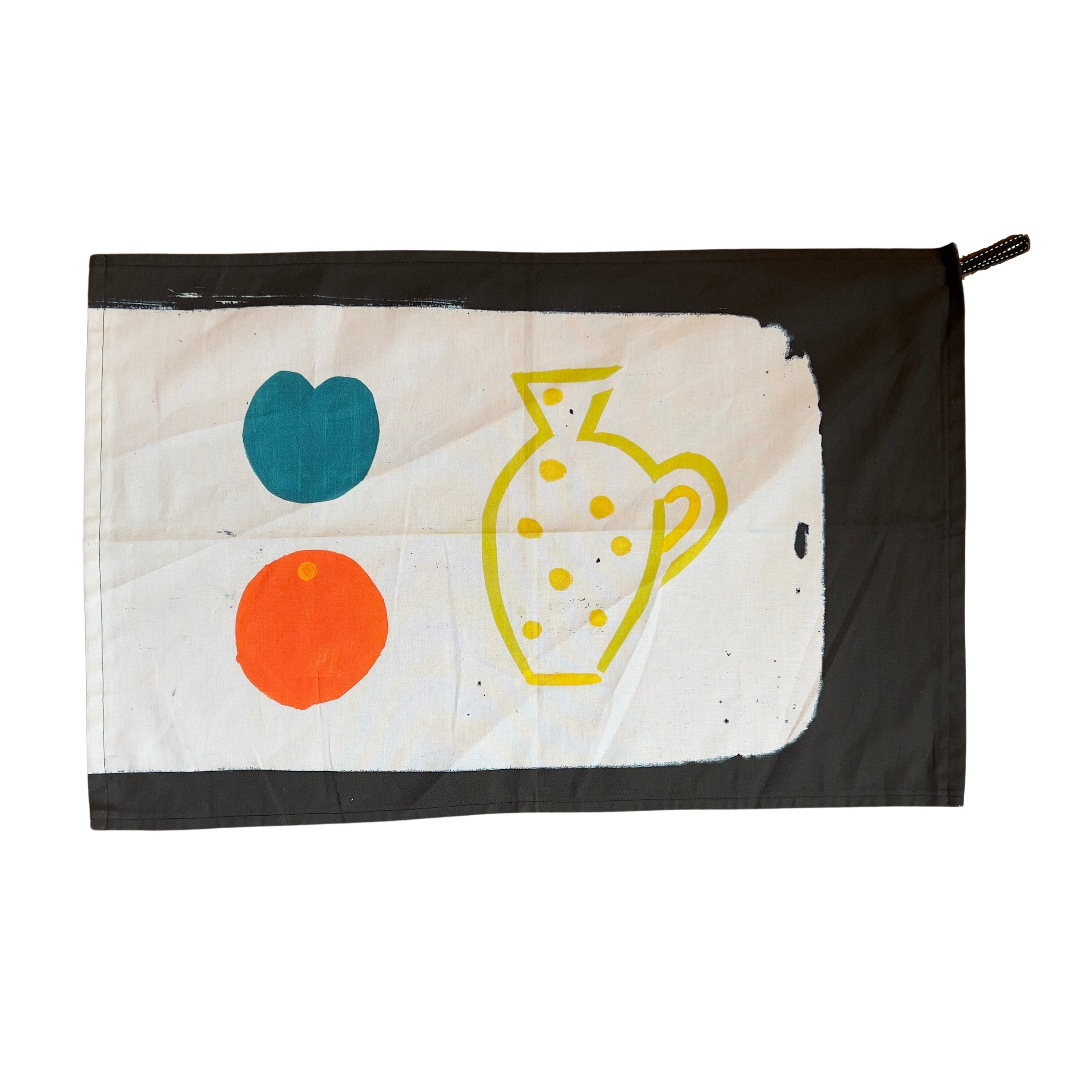 Grace and Grey Abstract Fruit Tea Towel
