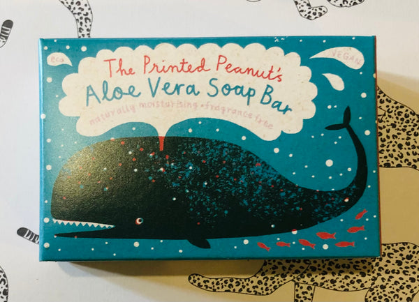 The Printed Peanut Aloe Vera Soap