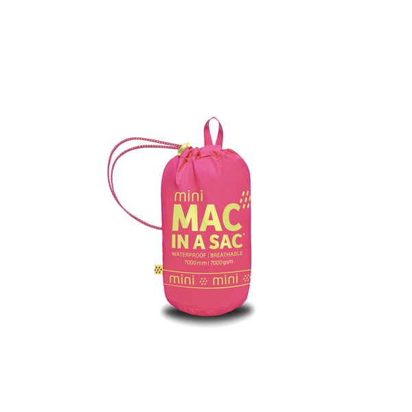 Mac in a Sac Mac-in-a-sac Kids - Neon Pink Jacket