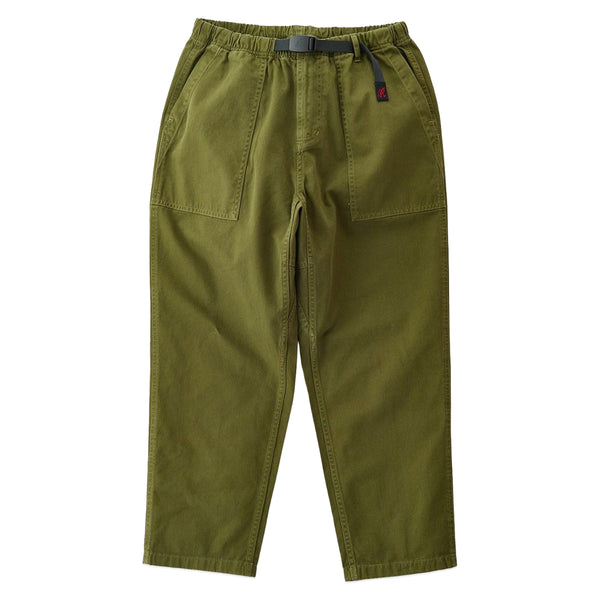 Gramicci Loose Tapered Cropped Pants - Olive