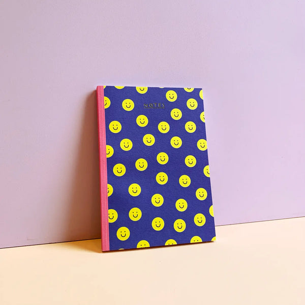 Rumble Cards Smiley Face Notebook