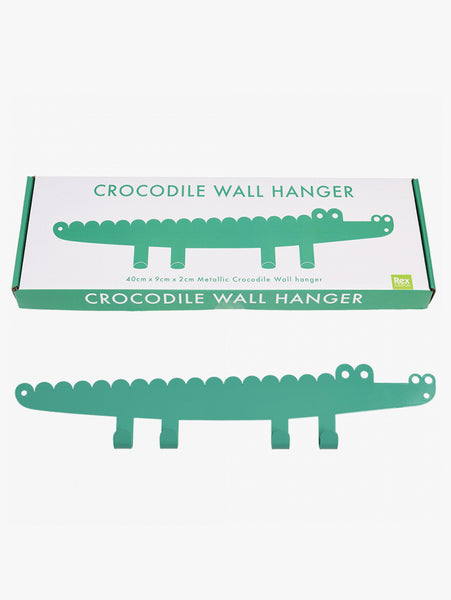 Rex London Crocodile Metal Wall Hanger