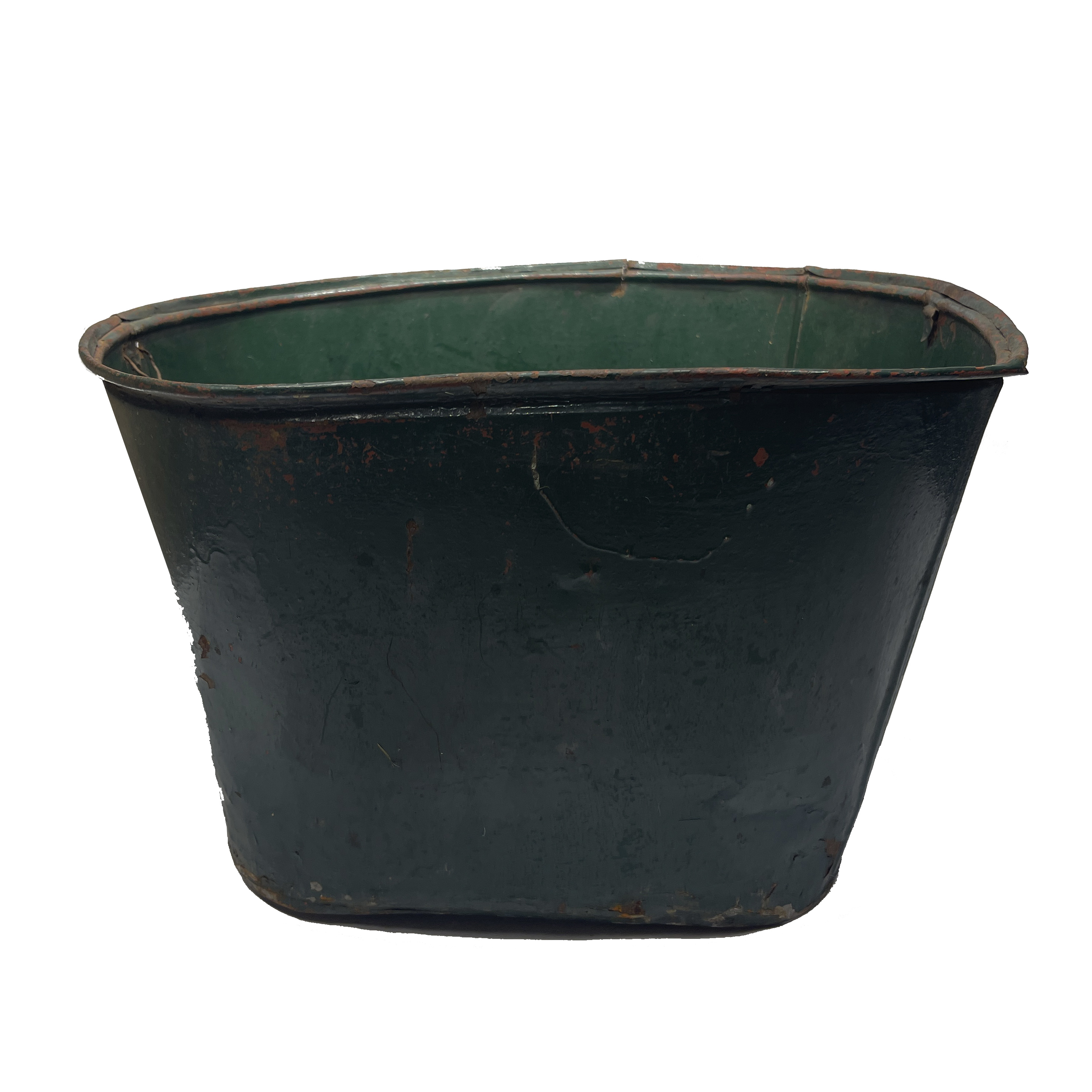 Joca Home Concept Green Vintage Metal Basket 