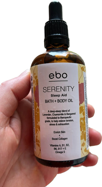 eBO Sleep Aid Bath + Body Oil Serenity