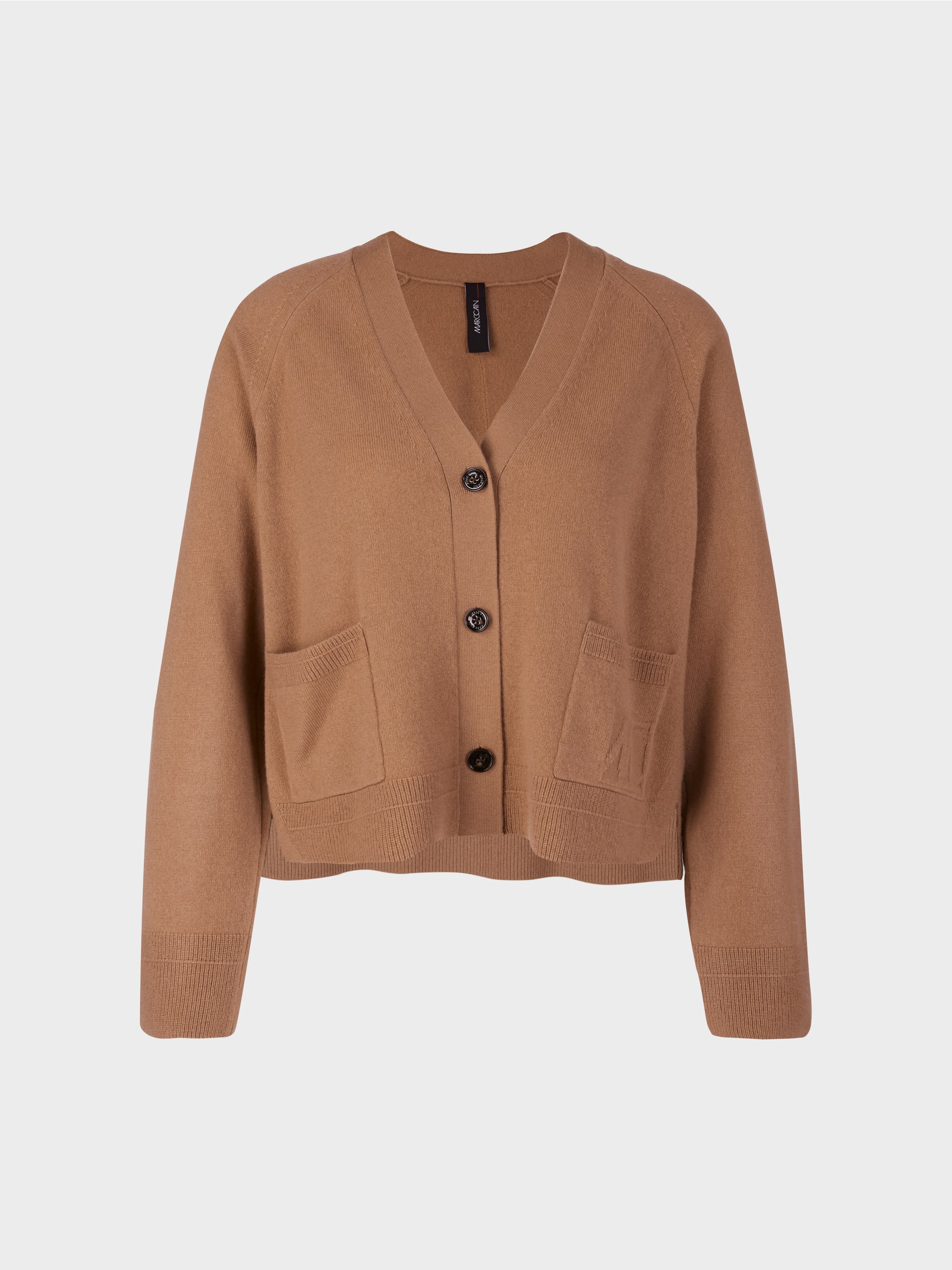 Marc Cain Collections Camel Wool Cardigan