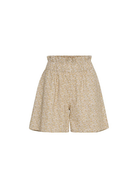 KAFFE Miam Shorts In Yellow Small Flowers