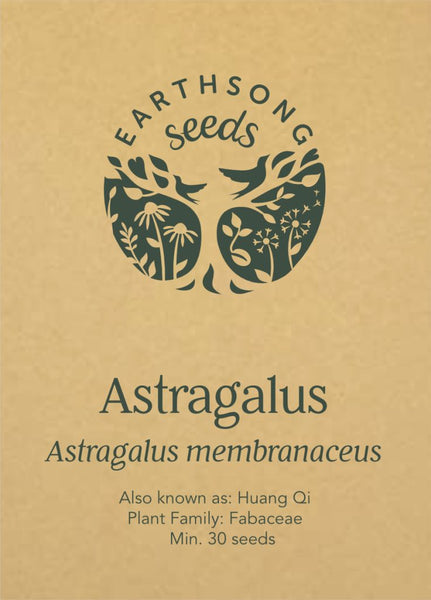 Earthsong seeds Astragalus Seed Pack