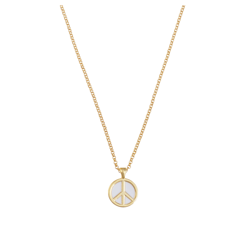 Talis Chains Peace Pendant Necklace