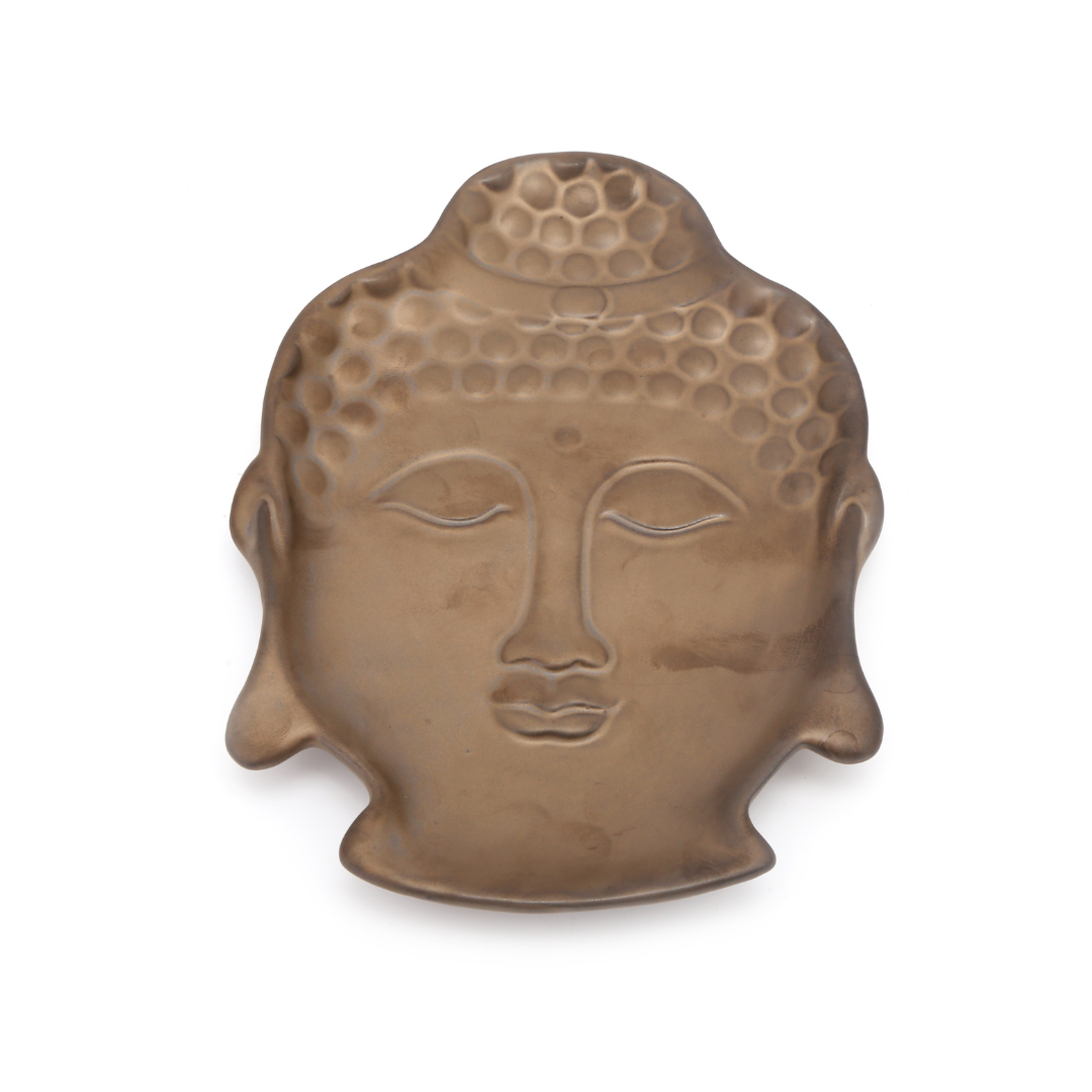 Temerity Jones Buddha Head Trinket Tray Dish : Small