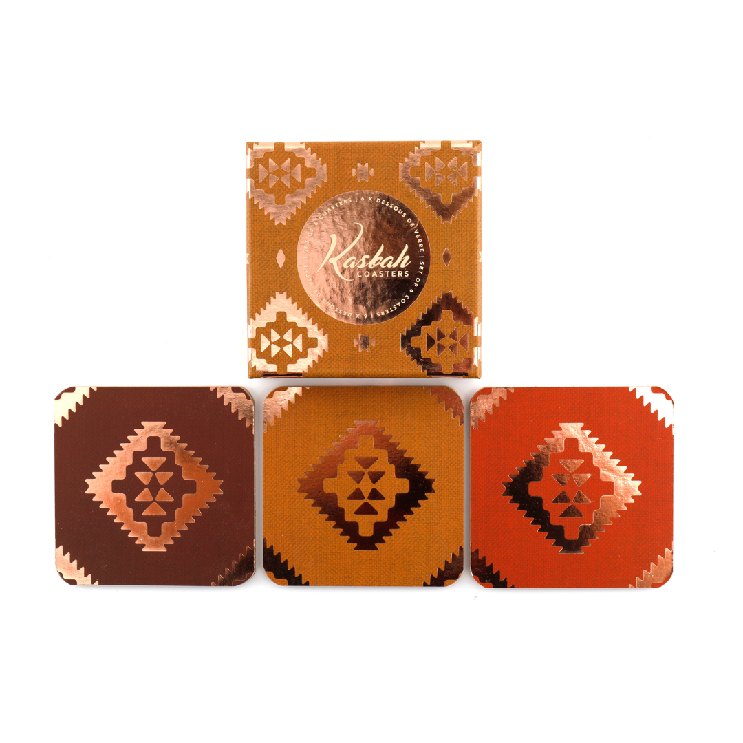 Temerity Jones Luxe Kasbah Coasters : Set of 6