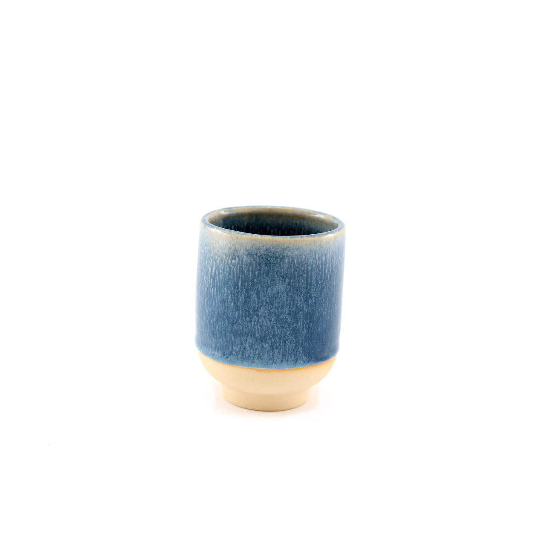 Temerity Jones Mediterranean Blue Glazed Vase / Planter : Small