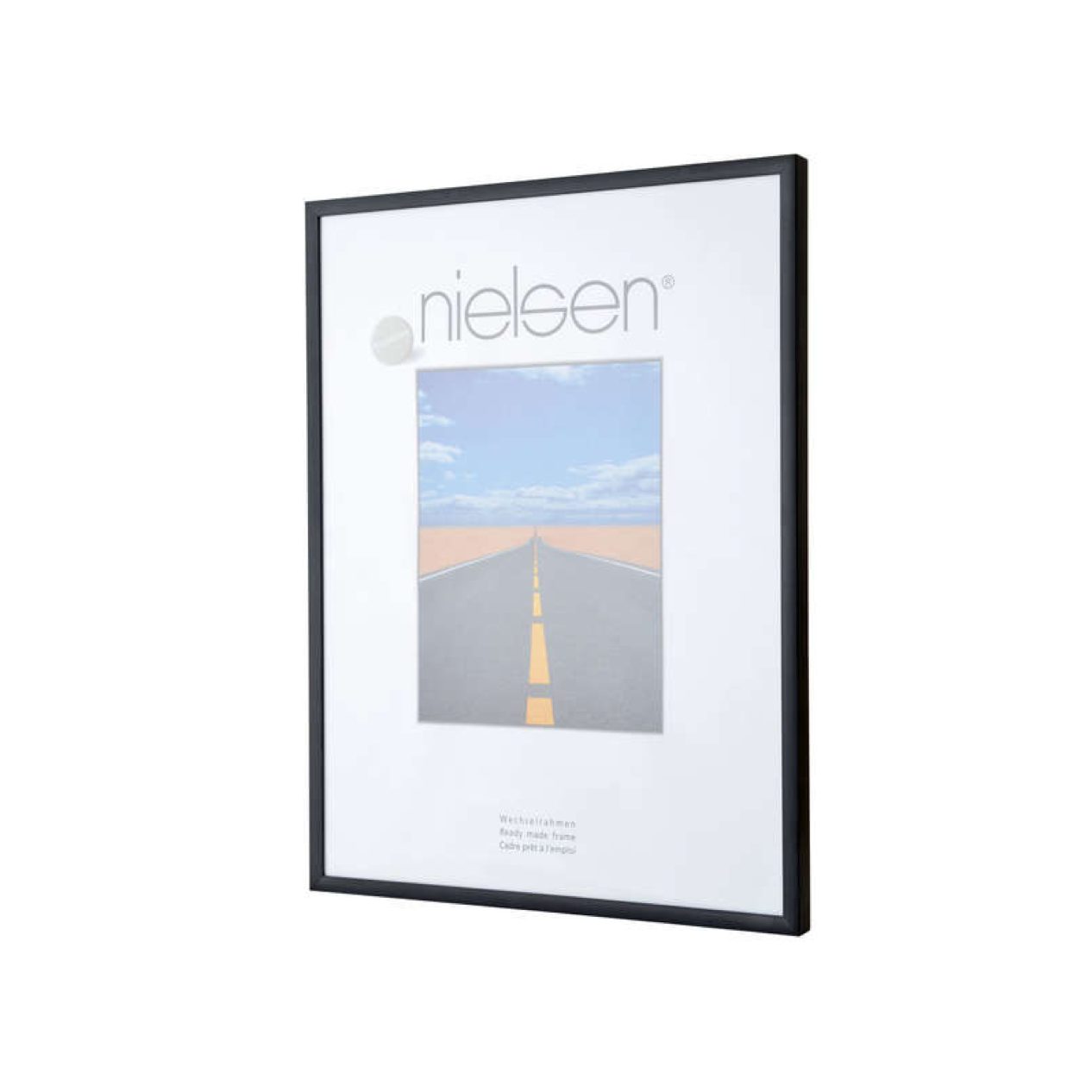 Nielsen 30 x 40cm Black Pearl Matt Aluminium Frame