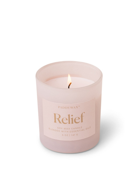 Paddywax Relief Lavender & Orange Soy Wax Candle