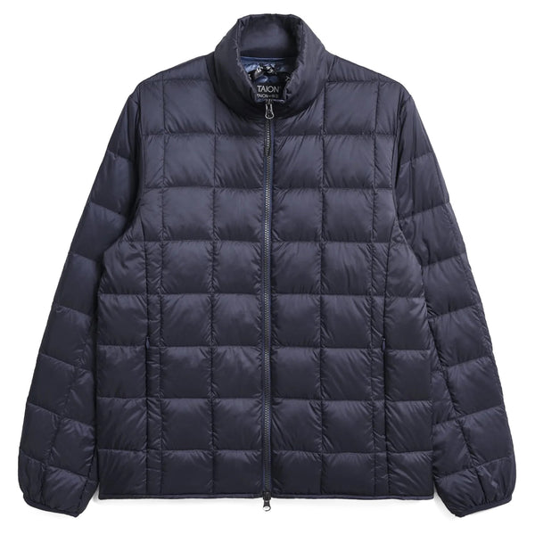 Taion High Neck Down Jacket Navy