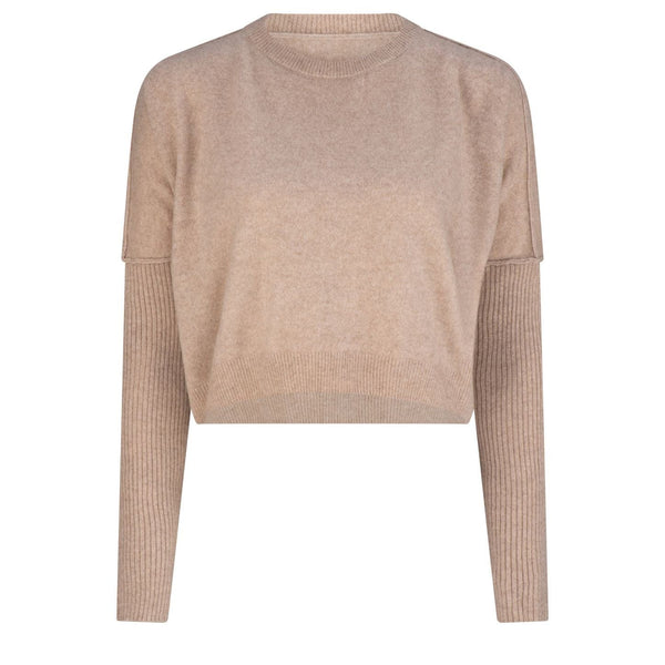 Lilly Pilly Miri Cashmere Knit - Oatmeal