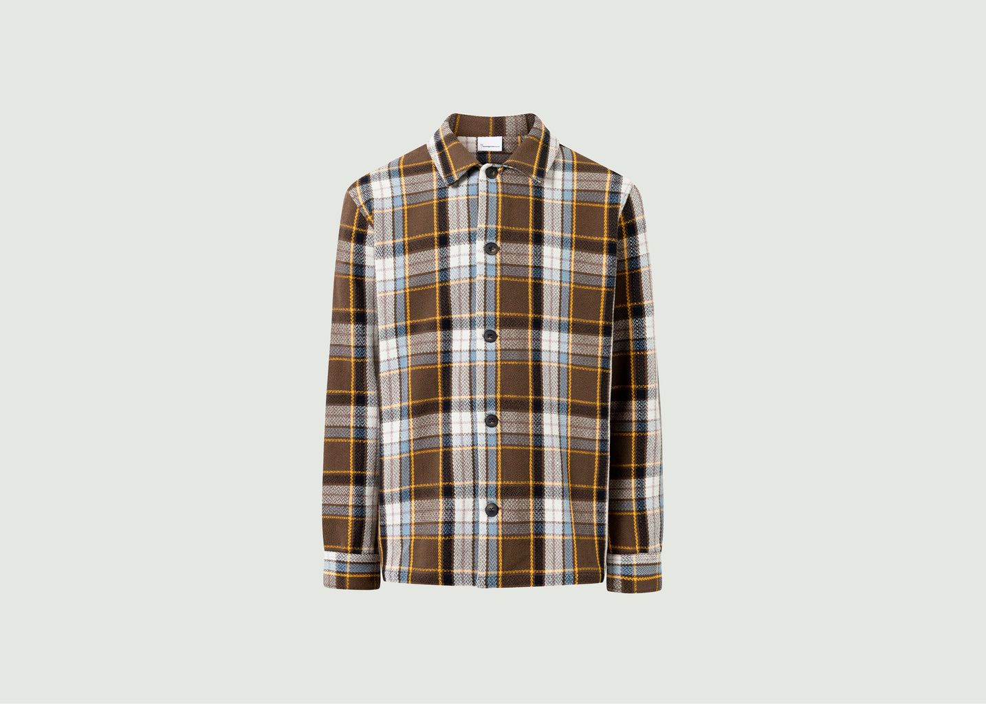 Knowledge Cotton Apparel  Check Overshirt