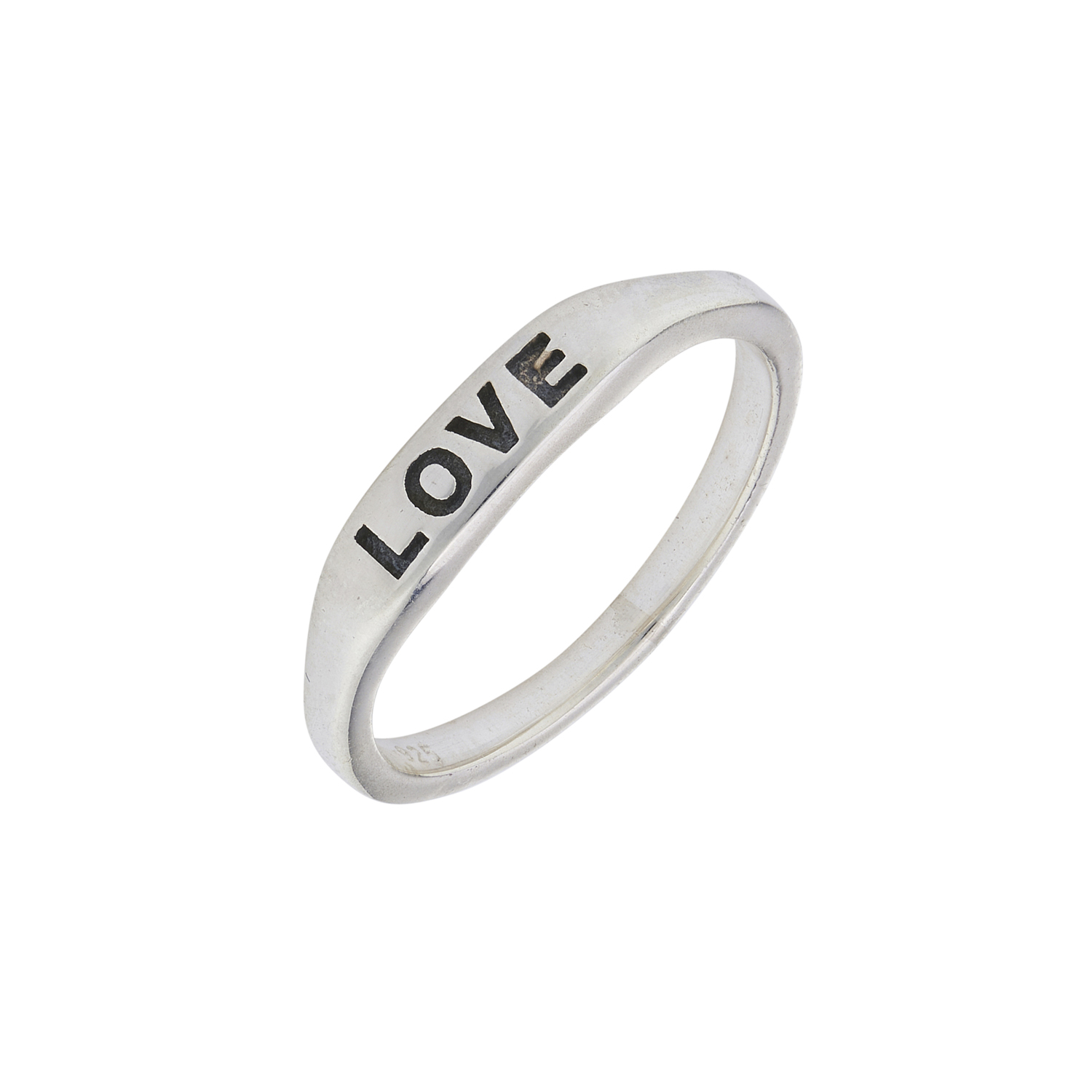 CollardManson Love Ring Silver
