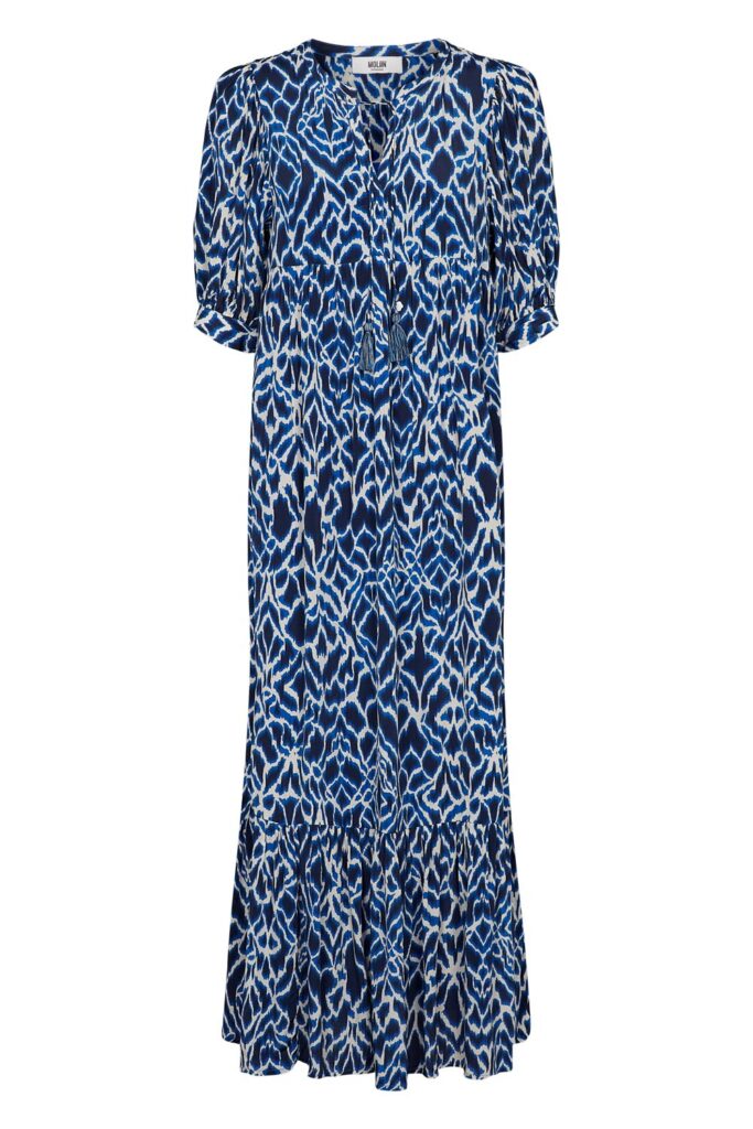 MOLIIN Lapis Blue Lucille Maxi Dress