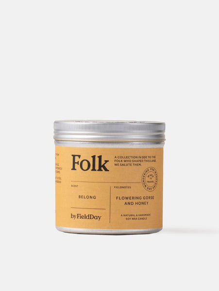 FieldDay Belong Folk Tin Candle
