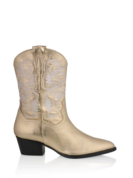 DWRS Brady Boots In Champagne