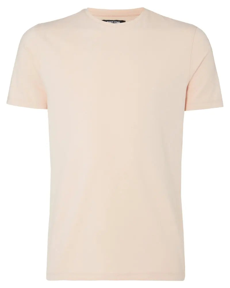 Remus Uomo Crew-neck T-shirt - Light Pink
