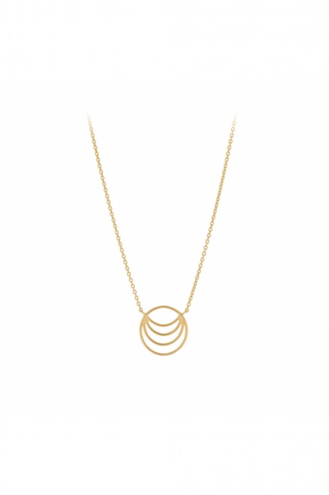 Pernille Corydon Silhouette Necklace In Gold