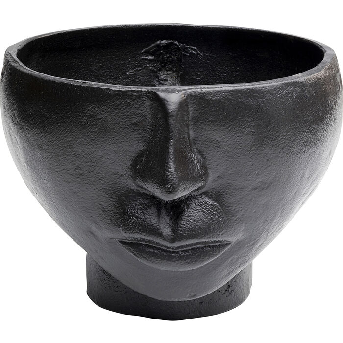 Kare Design Vase Half Face Black 23cm