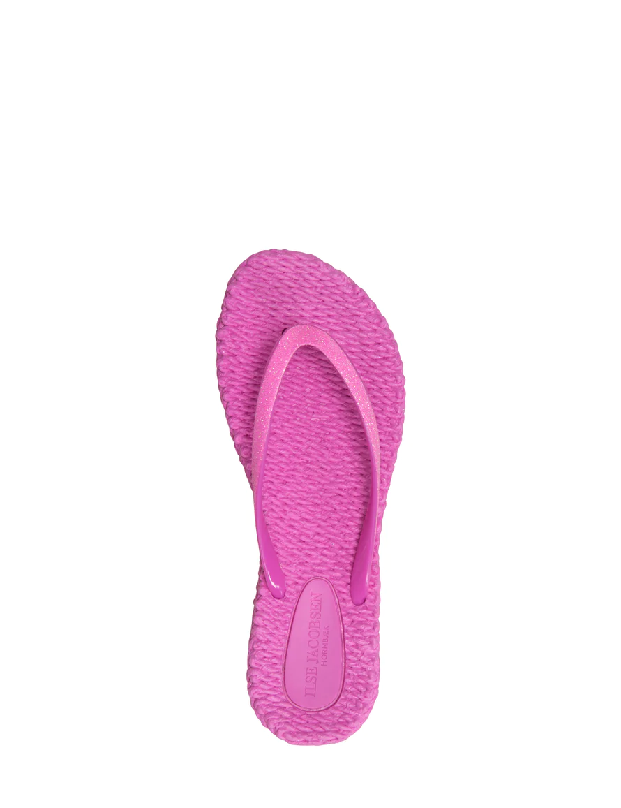 Ilse Jacobsen  Pink Flip Flops with Glitter