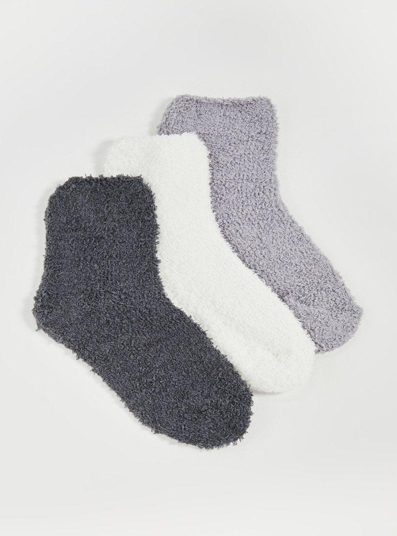 Stems Plush Cozy Socks