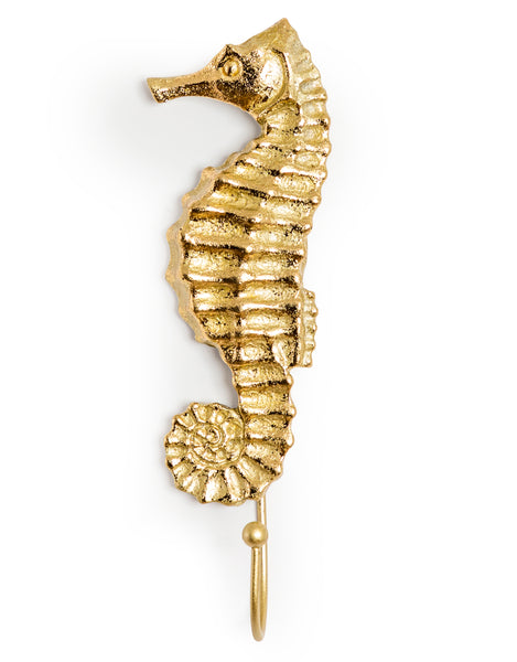 Mcgowan Gold Seahorse Coat Hook