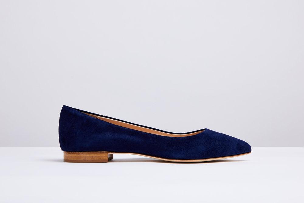 MADE THE EDIT Kate Navy Suede