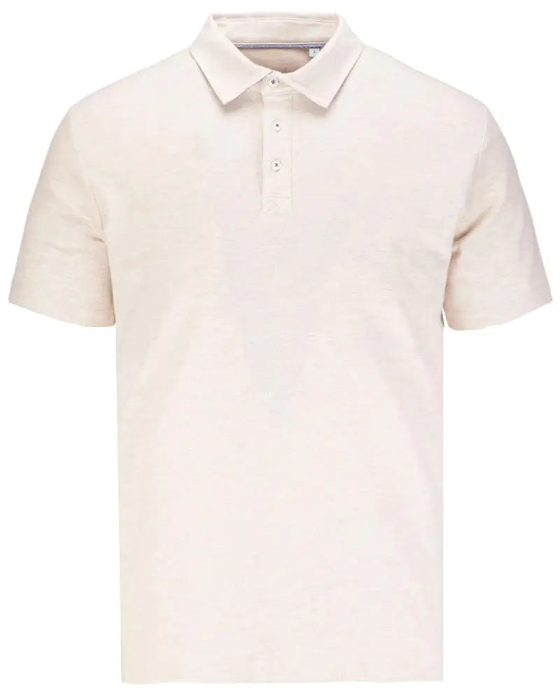 Guide London Textured Polo - Pink