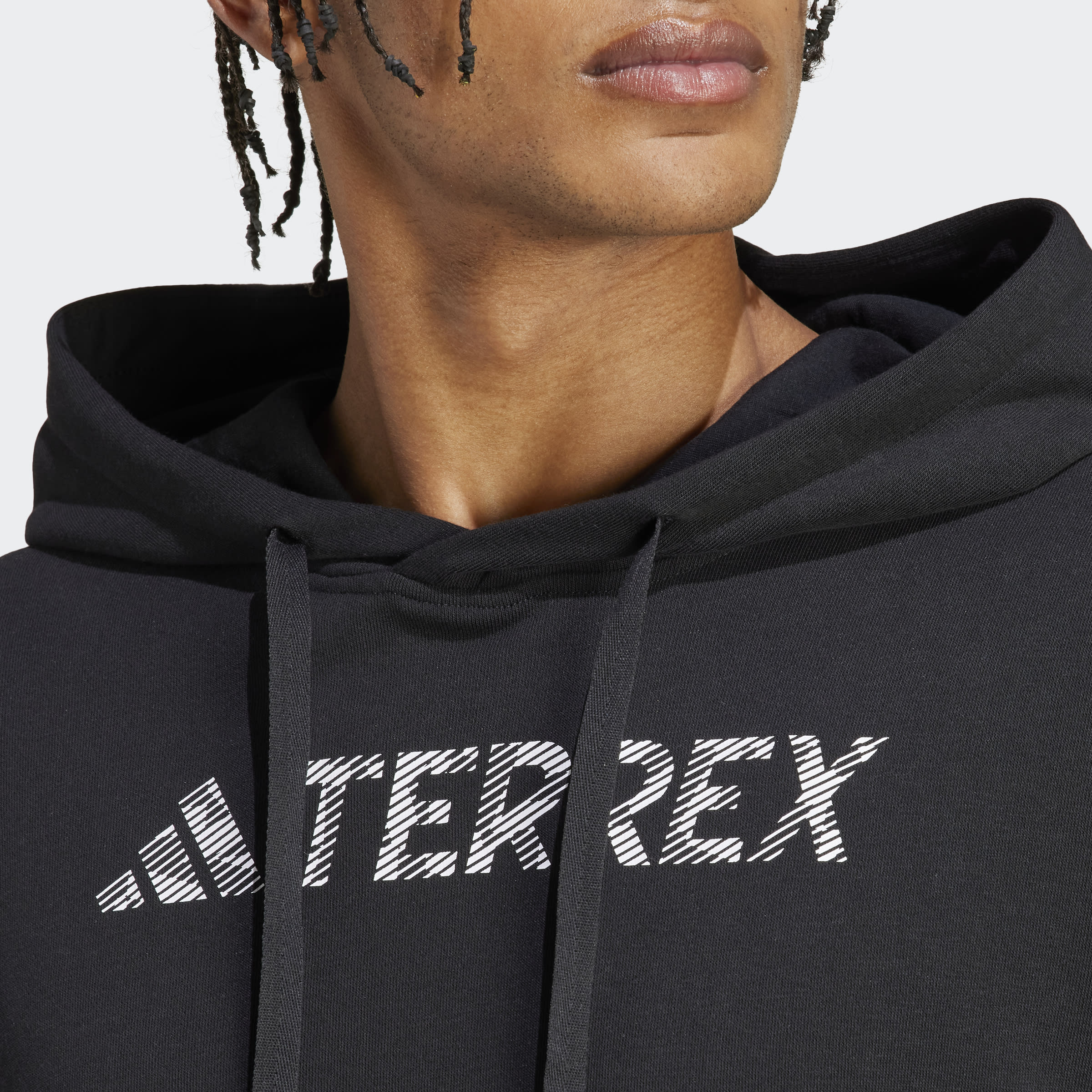 adidas Terrex Large Logo Hoodie (Gender Neutral) - Green