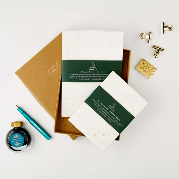 Hunter Paper Co. Constellations Letter Writing Set