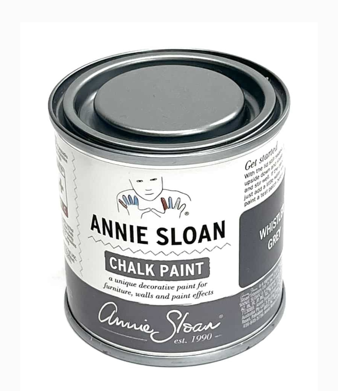 Annie Sloan Whistler Grey Chalk paint- 120 ml project pot 