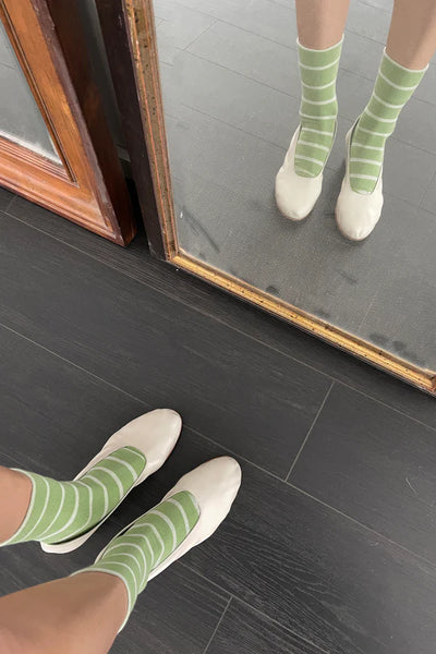 Le Bon Shoppe Wally Wasabi Sneaker Socks