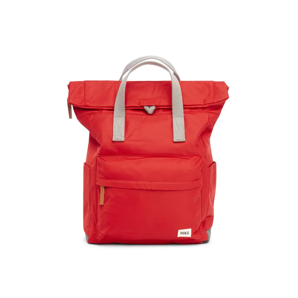 Roka London Ltd Small Cranberry Sustainable Nylon Canfield Bag