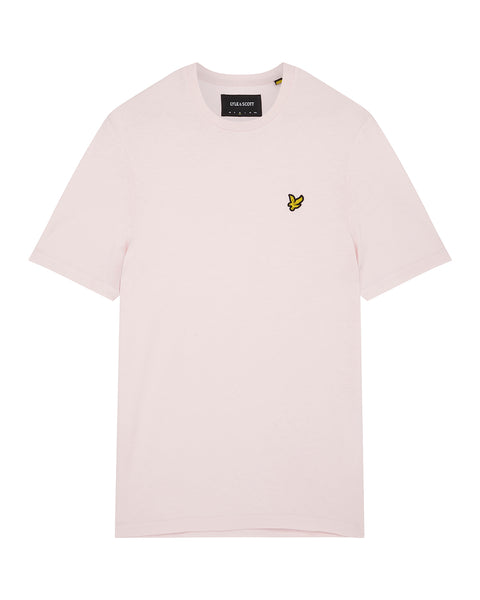 Lyle and Scott Light Pink Plain T Shirt 