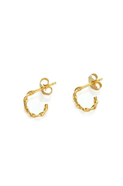 One & Eight Ltd Gold Tula Earrings