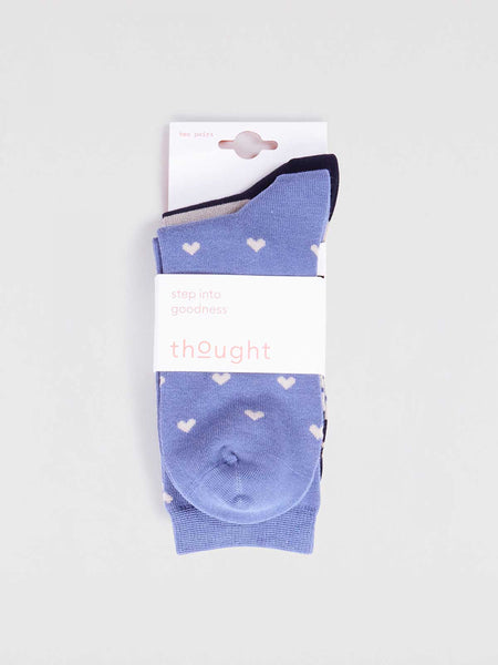 Thought Multi Sbw6707 Evie Bamboo Heart Pack Of Socks 
