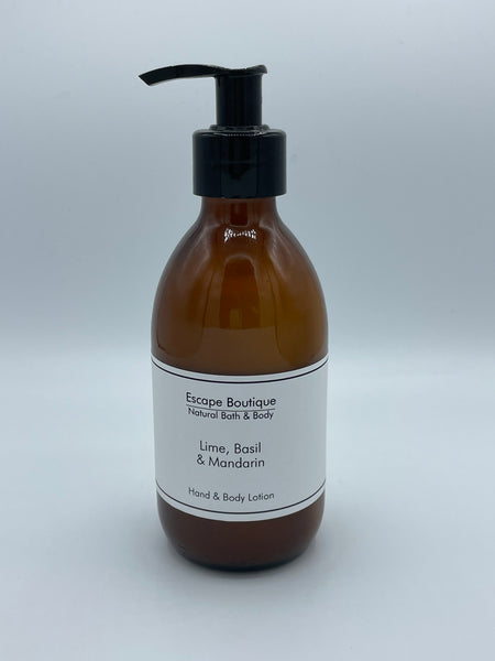 Heaven Scent Incense Ltd 250ml Lime Basil and Mandarin Hand and Body Lotion 