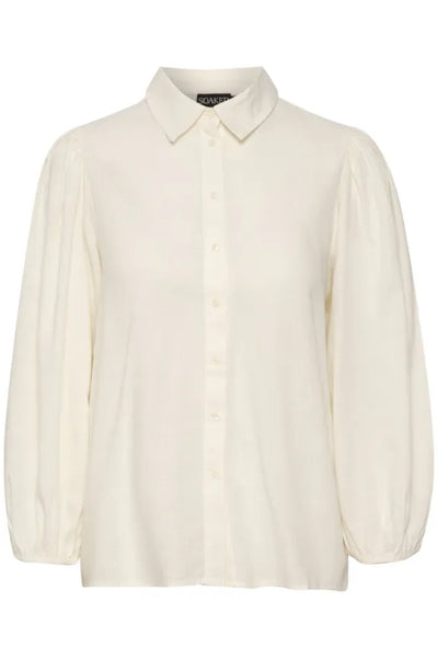 Soaked in Luxury  White Whisper Rosaline Stefani Shirt