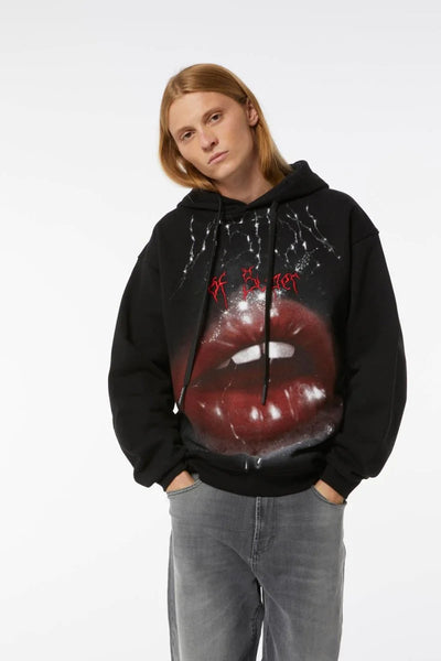 vision-of-super-black-rock-mouth-printed-hoodie