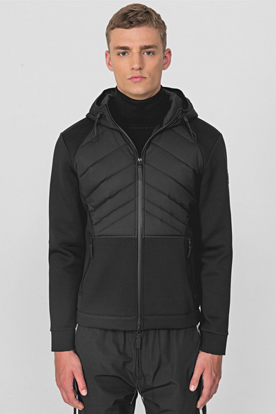 ANTONY MORATO Black Slim Fit Neoprene Jacket 